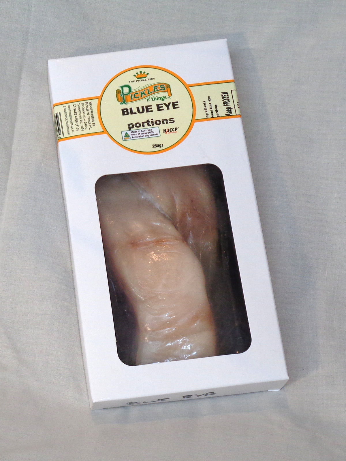 66445 - 280g Blue Eye Fillet | Pickles N Things