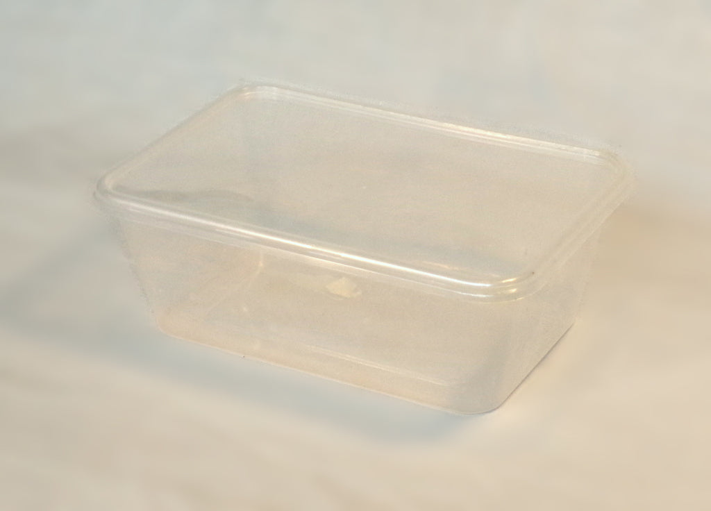 Empty Rectangular Container 66885 - 500M Rectangular Containers 50 | Pickles N Things