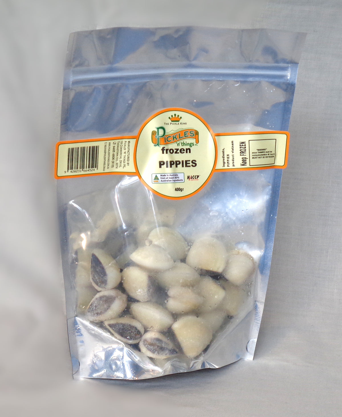 66452 - 400g Pippies | Pickles N Things